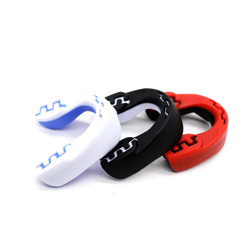 Adult Sports Eva Mouthguard Boxing Tooth Protection Set 
